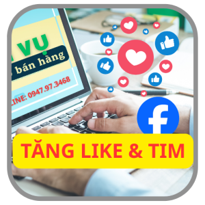 Tăng like & Tim bài đăng facebook